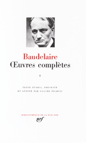 Oeuvres complètes, tome 1 (Pleiade Series) Cover
