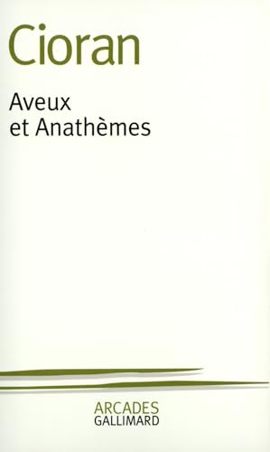 Aveux et anathèmes Cover
