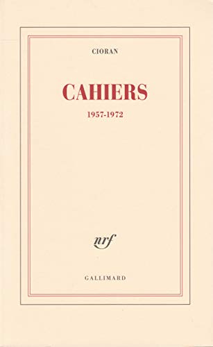 Cahiers, 1957-1972 Cover