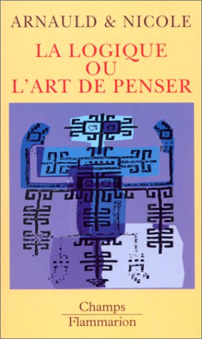 La Logique ou l'Art de penser Cover
