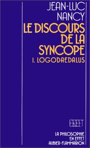 Le discours de la syncope Cover