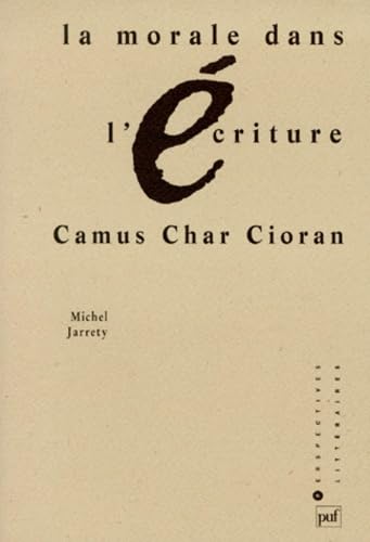 La morale dans l'écriture Cover