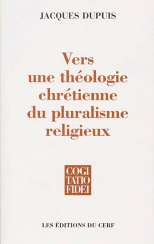 Vers une théologie chrétienne du pluralisme religieux Cover
