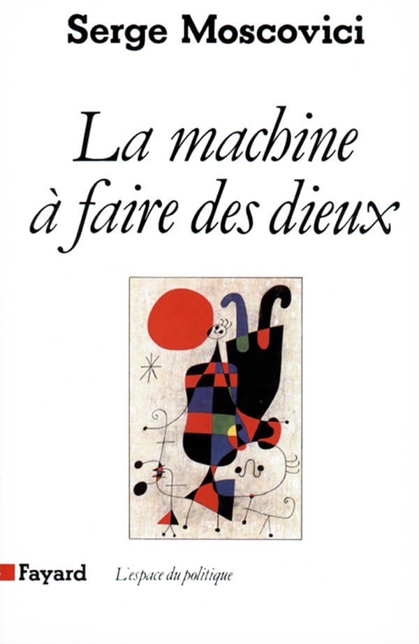 La machine à faire des dieux Cover
