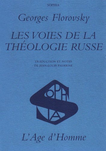 Les voies de la theologie russe Cover