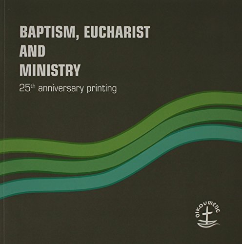 Taufe, Eucharistie und Amt Cover