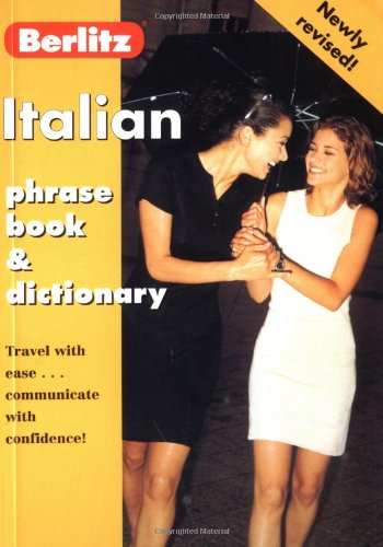 Berlitz Italian Phrase Book Cover