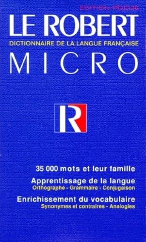 Le Robert micro Cover