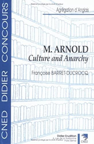 Matthew Arnold  Cover