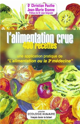 L'alimentation crue  Cover