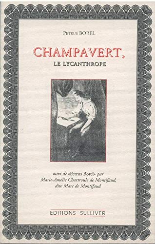 Champavert, le lycanthrope Cover