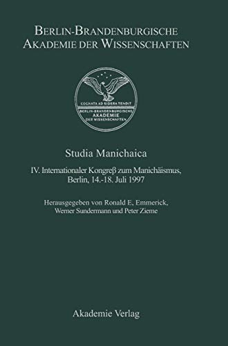 Studia Manichaica Cover