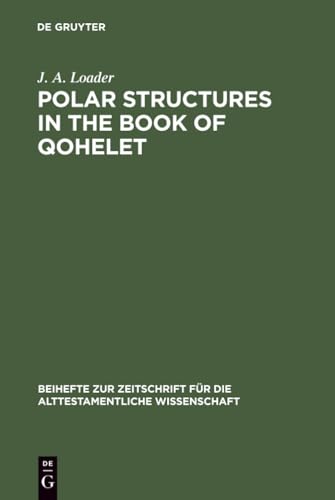 Polar structures in the book of Qohelet Cover