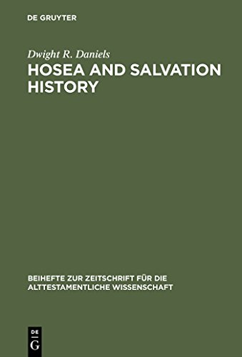 Hosea and salvation history Cover