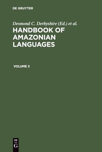Handbook of Amazonian Languages Cover