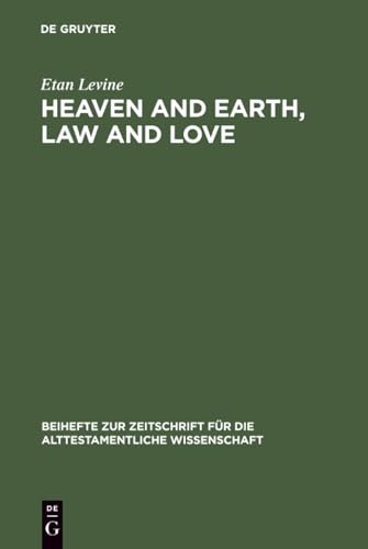 Heaven and Earth, law and love Cover