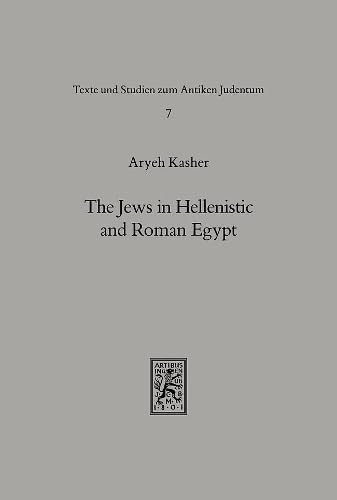 The Jews in Hellenistic and Roman Egypt Cover