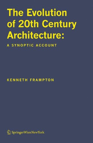 The Evolution of 20th Century Architecture Cover