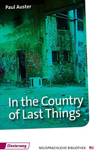 In the Country of Last Things. Cover