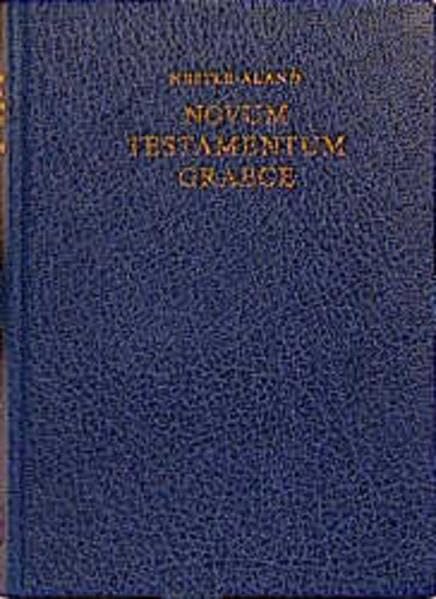 Novum Testamentum Graece Cover
