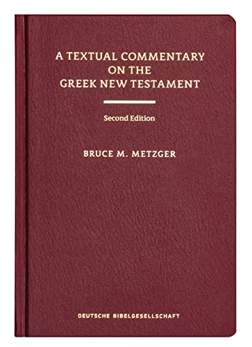 A textual commentary on the Greek New Testament Cover