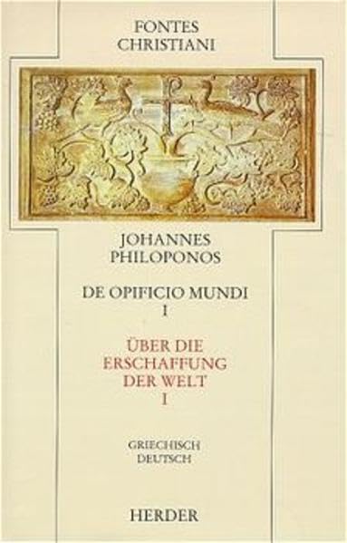 De opificio mundi = Cover
