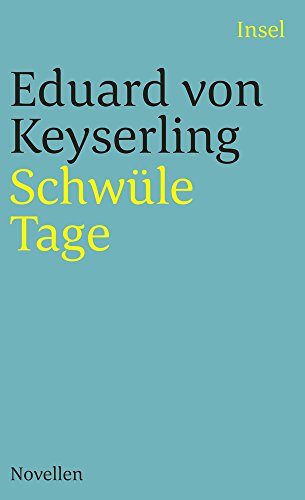 Schwüle Tage. Cover