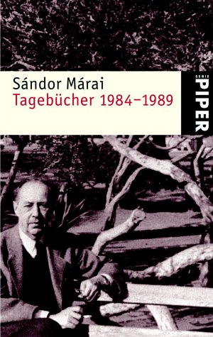 Tagebücher 1984 - 1989. Cover