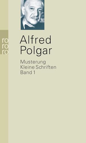 Kleine Schriften 1. Musterung. Cover