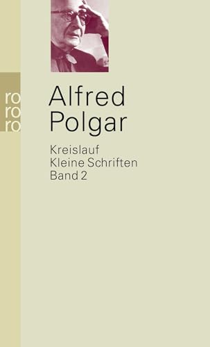 Kleine Schriften 2. Kreislauf. Cover