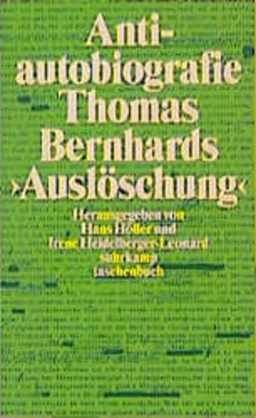 Antiautobiografie Cover