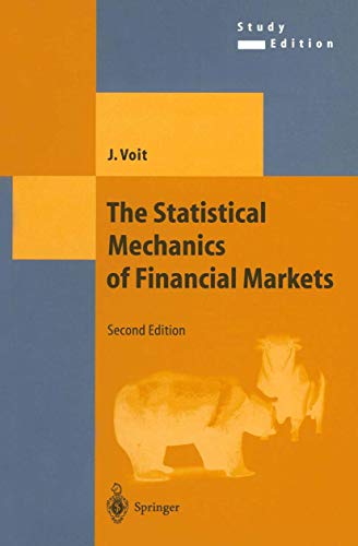 The statistical mechanics of financial markets Cover