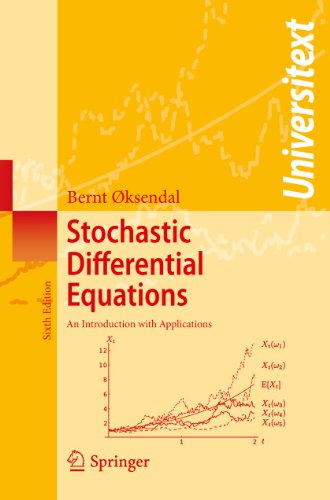 Stochastic differential equations Cover