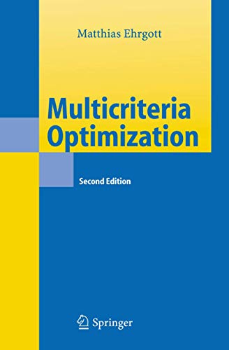 Multicriteria optimization Cover