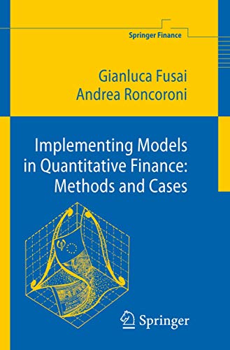 Implementing models in quantitative finance Cover