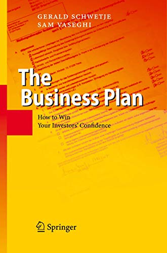 The Business Plan Cover