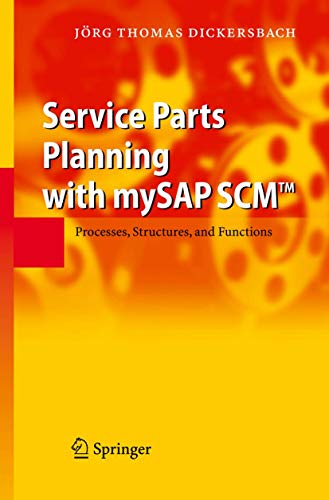 Service Parts Planning with mySAP SCM Cover