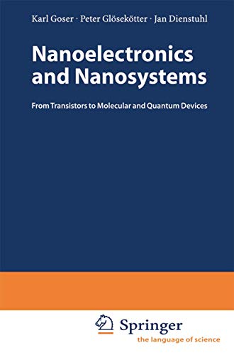 Nanoelectronics and Nanosystems Cover