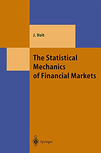 The statistical mechanics of financial markets Cover
