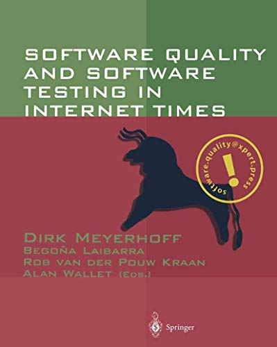 Software Quality and Software Testing in Internet Times (High-tech Software Quality Management) Cover