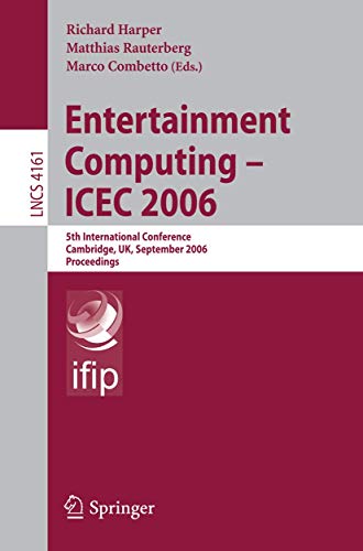 Entertainment Computing - ICEC 2006 Cover