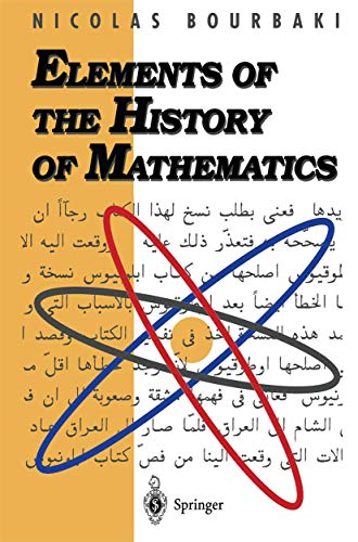 Elements of the history of mathematics Cover