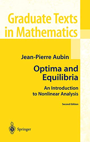 Optima and equilibria Cover