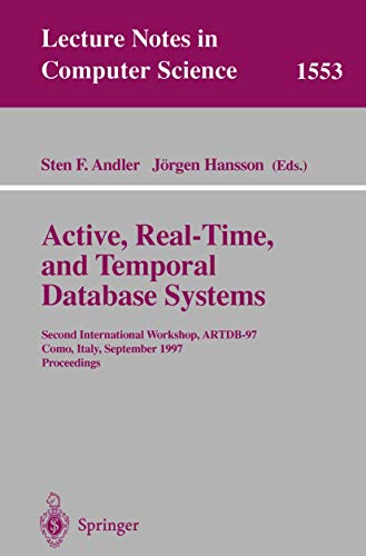 Active, real-time, and temporal database systems Cover