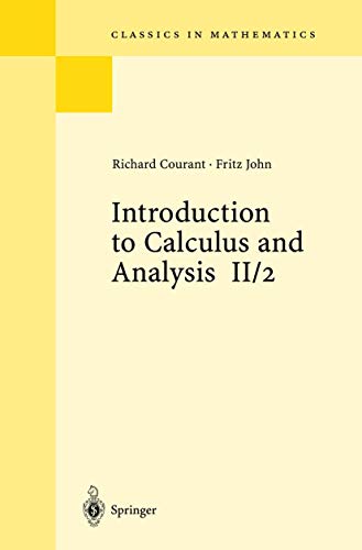 Introduction to calculus and analysis Cover