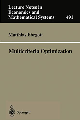 Multicriteria Optimization Cover