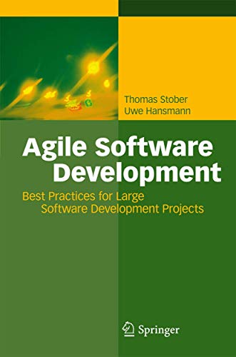 Agile software development Cover