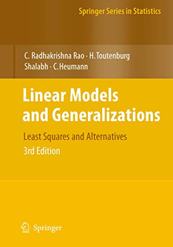 Linear models and generalizations Cover