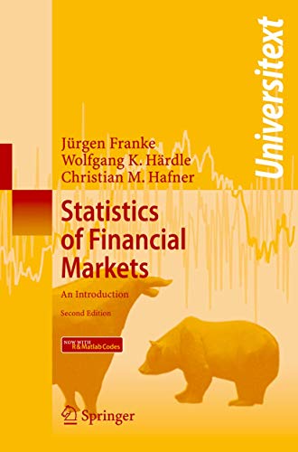 Statistics of Financial Markets Cover