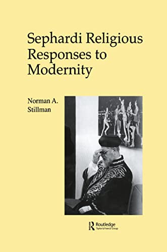 Sephardi Religious Responses to Modernity (The Sherman Lecture Series , Vol 1) Cover